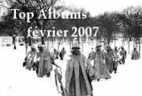 Top albums - février 2007